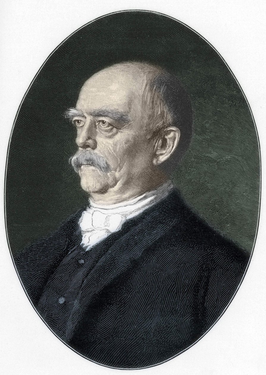 Portret księcia Bismarcka (1815 - 1898) autorstwa Unknown artist