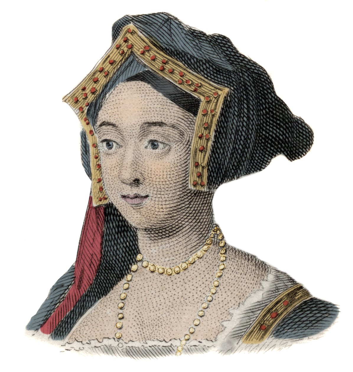 Portret królowej Anglii Jane (Jeanne) Seymour (1509-1537), żony Henryka VIII autorstwa Unknown artist