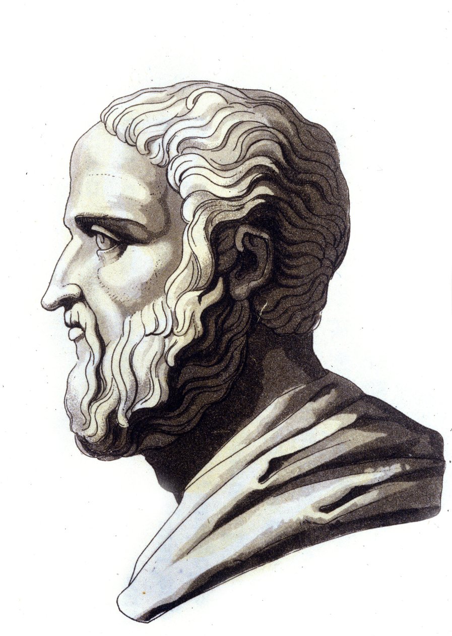 Portret mówcy na poddaszu Isorate (436-338 pne). autorstwa Unknown artist