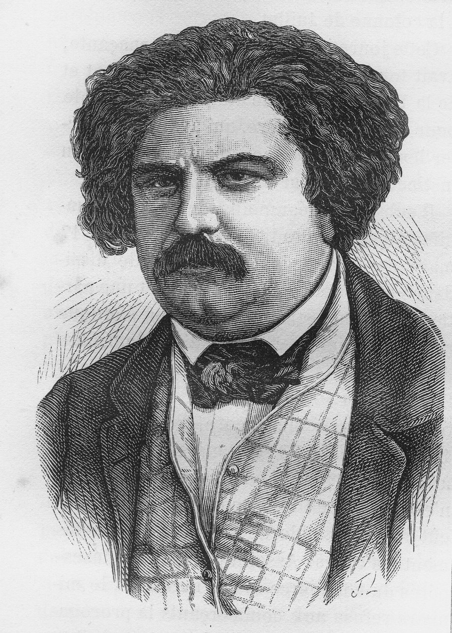Portret francuskiego wydawcy Pagnerre autorstwa Unknown artist