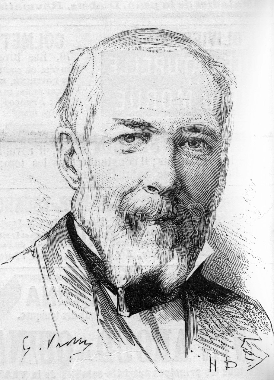 Portret rzeźbiarza Francois Trupheme (1820-1888) autorstwa Unknown artist