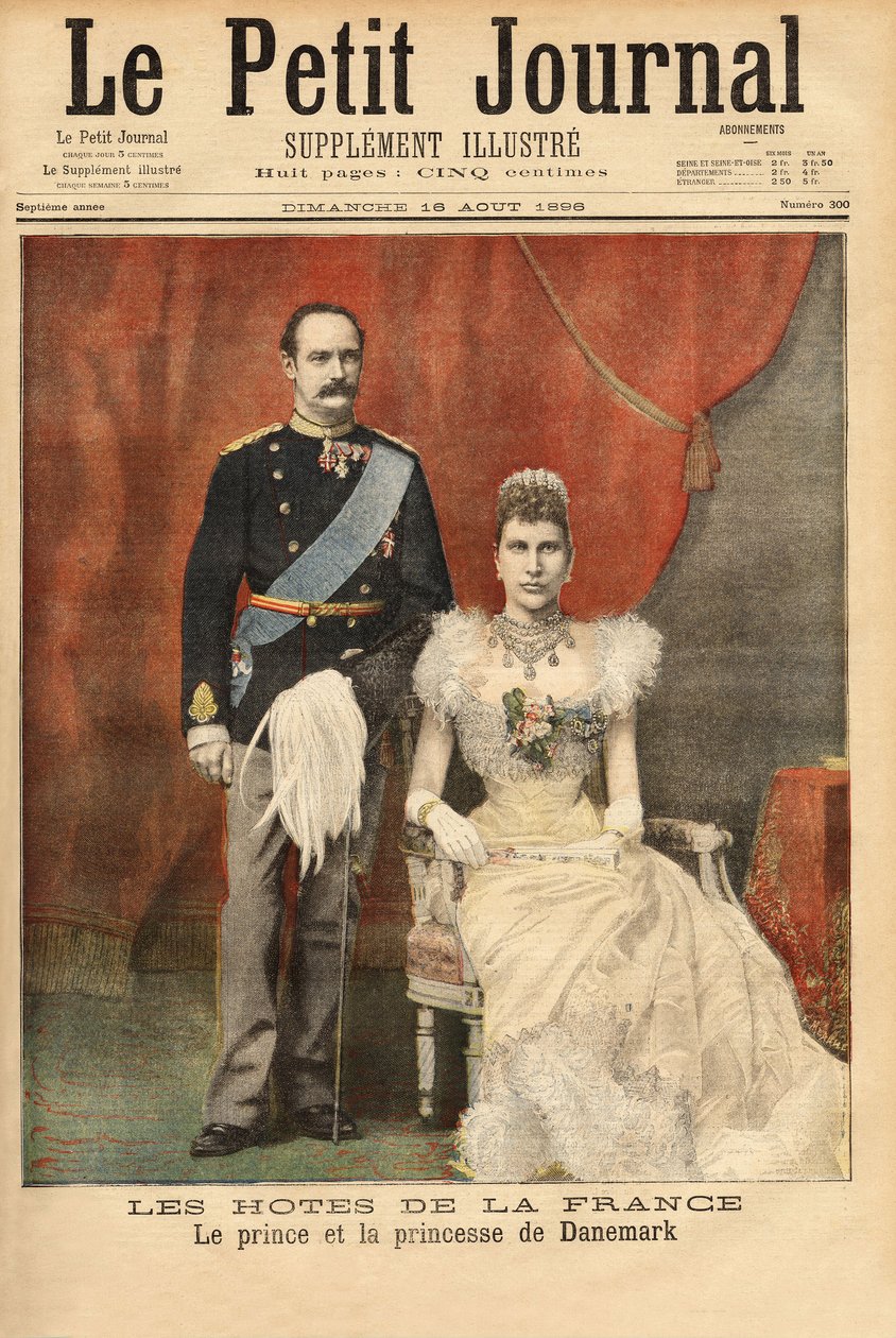 Portrety księcia i księżnej Danii, Fryderyka VIII (Fryderyka VIII Danii) autorstwa Unknown artist