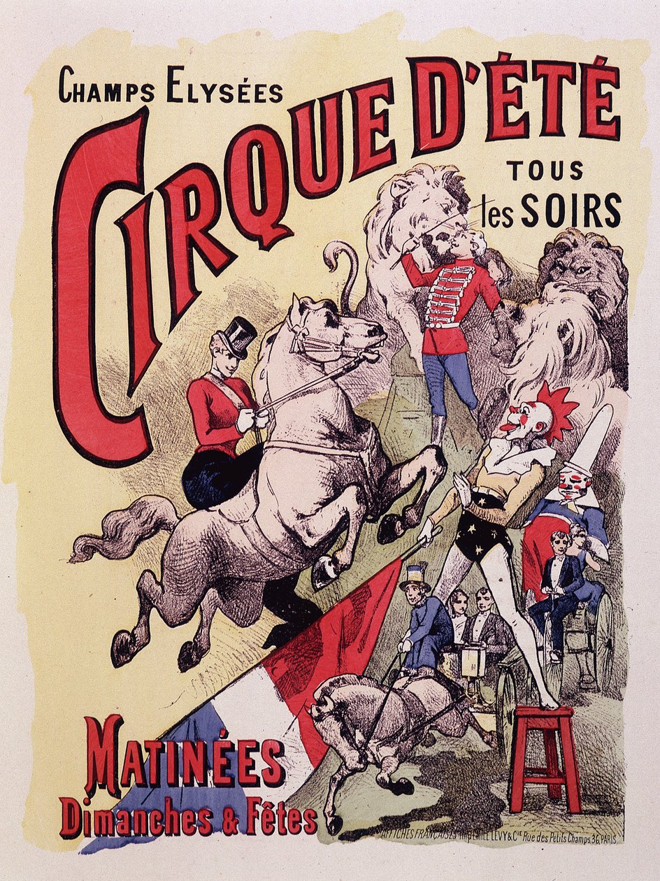 Plakat do Cirque d