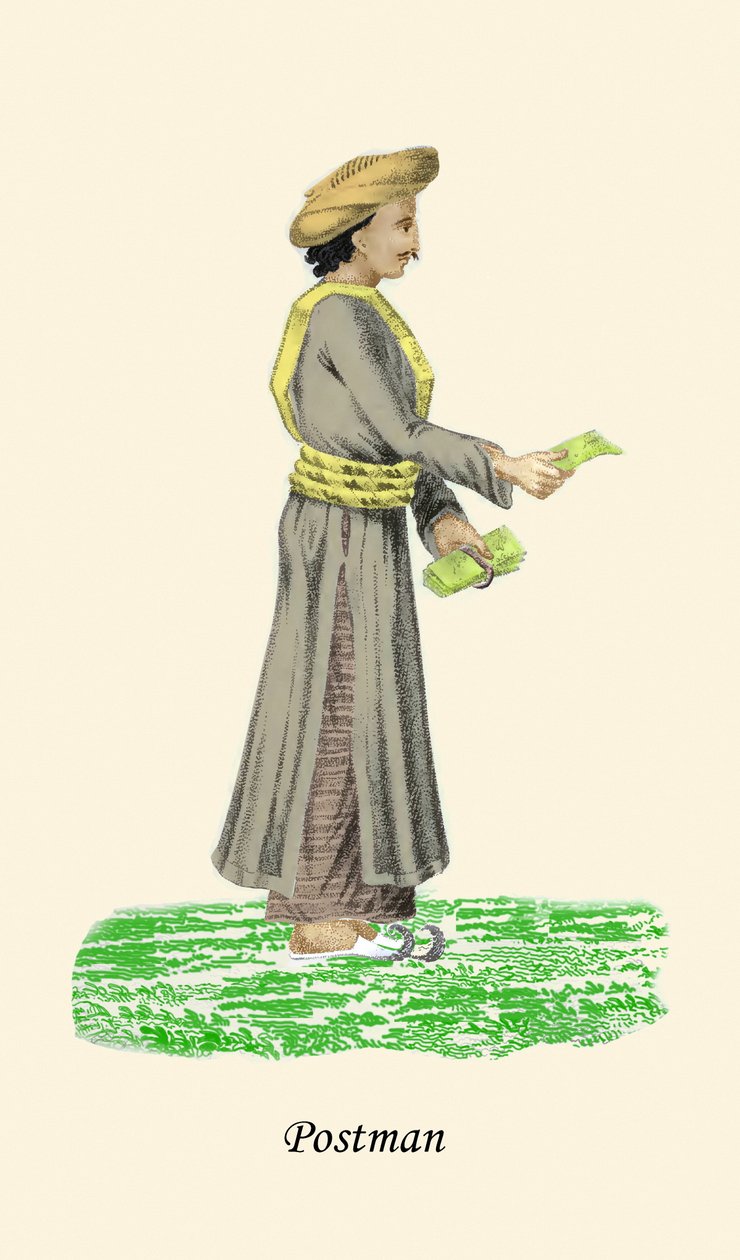 Listonosz autorstwa Unknown Artist