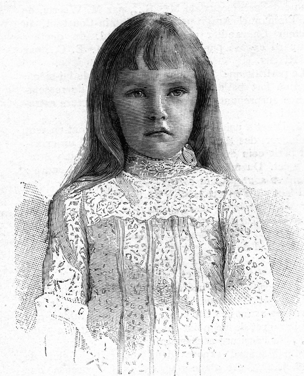Księżniczka Elżbieta córka księcia Rudolfa Habsburga autorstwa Unknown artist