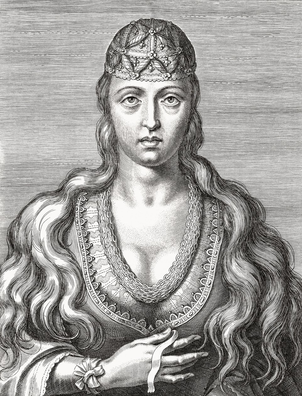 Księżniczka Joanny Portugalii. Joanie. Portret. autorstwa Unknown artist