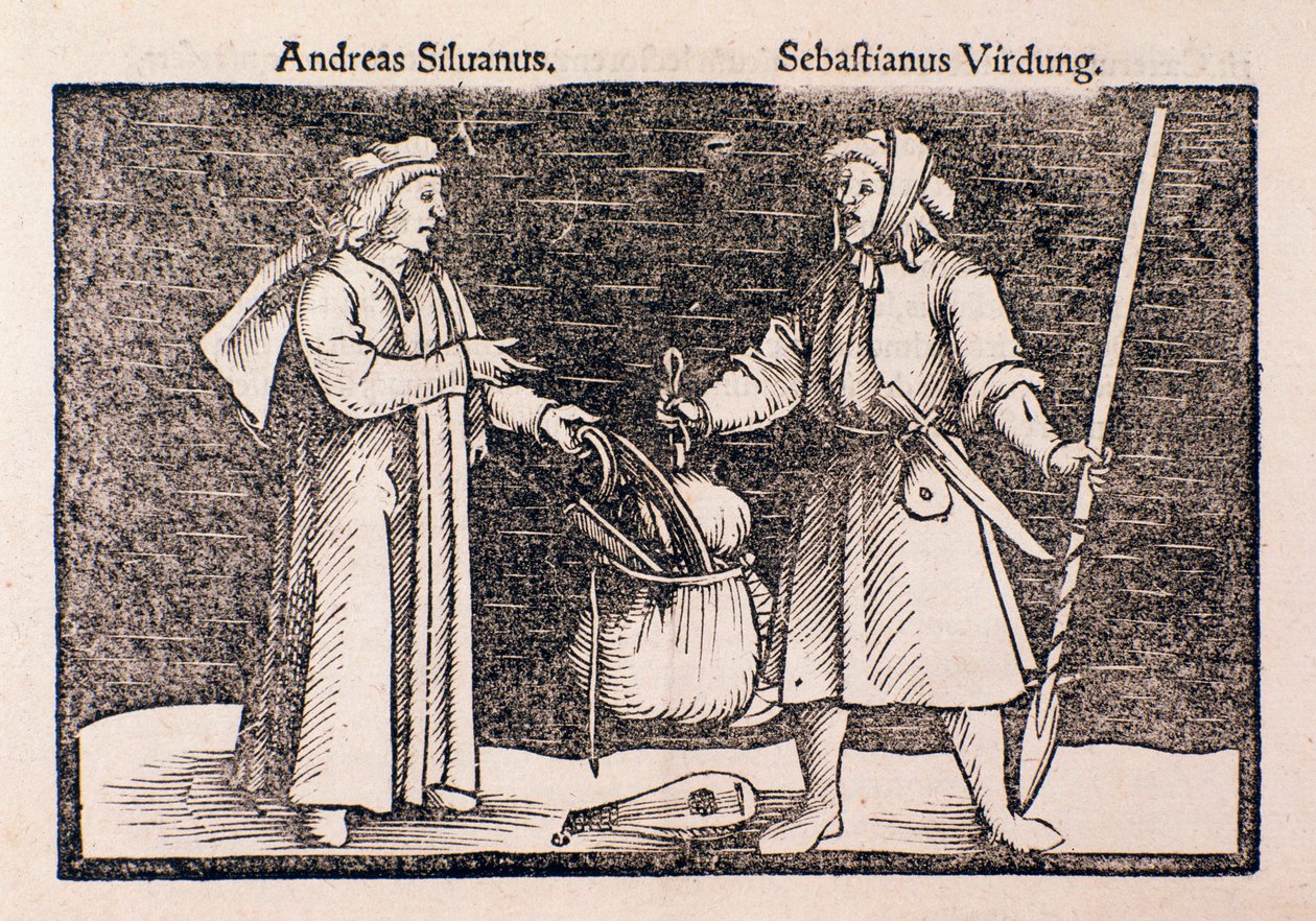 Reprezentacja Sebastiana Virdunga (Grawerowanie autorstwa Unknown artist