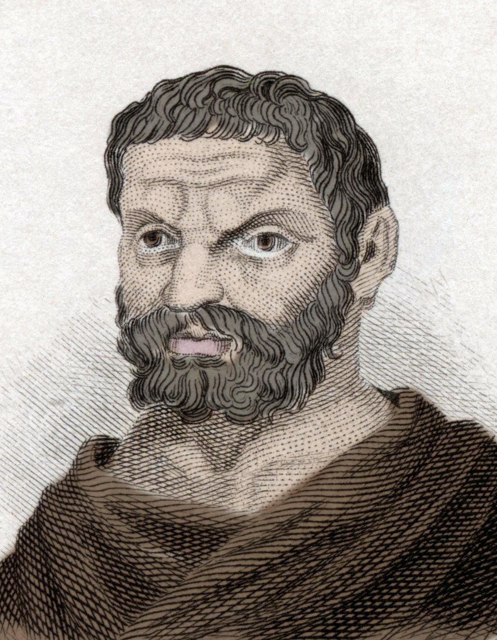 Reprezentacja Thales de Miletus autorstwa Unknown artist