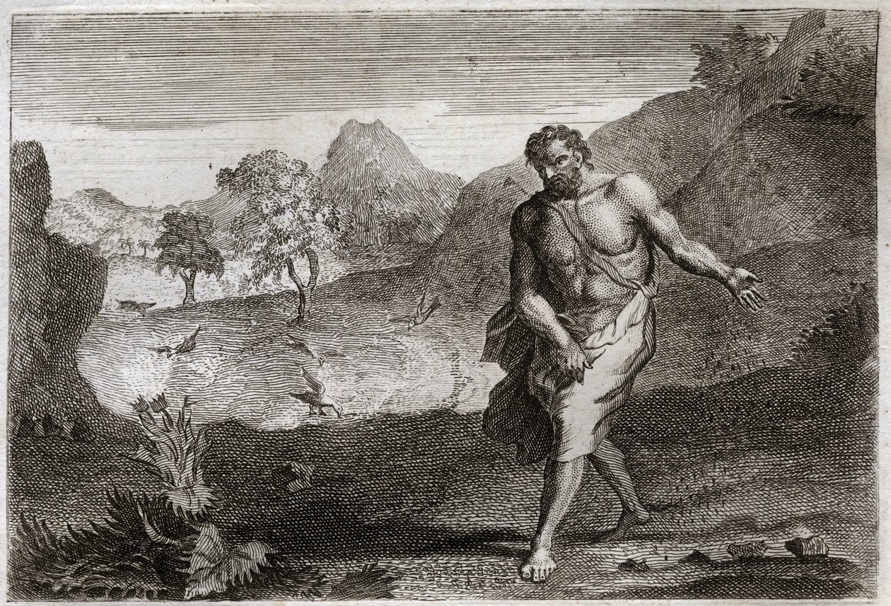 Biblia Royaumont, Nowy Testament: Przypowieść o kanale ściekowym. autorstwa Unknown artist