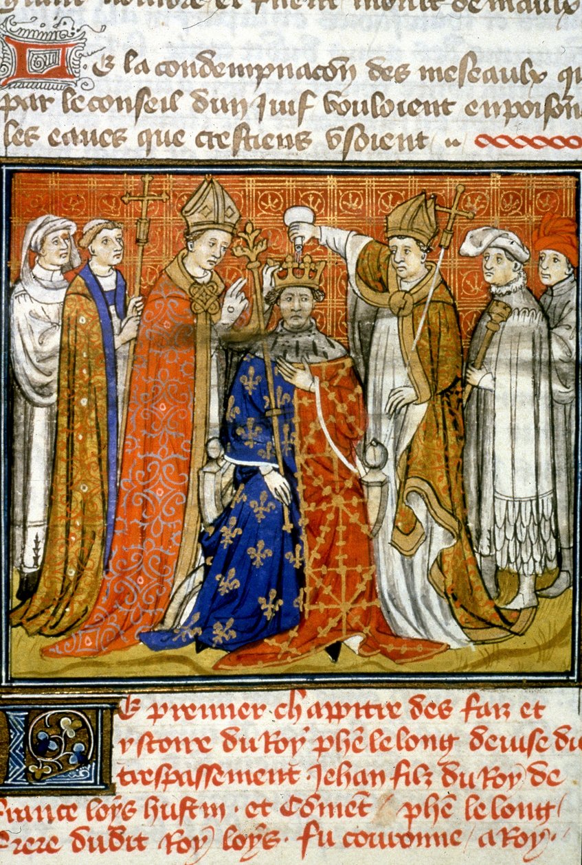 Sacre Filipa IV Bel autorstwa Unknown artist