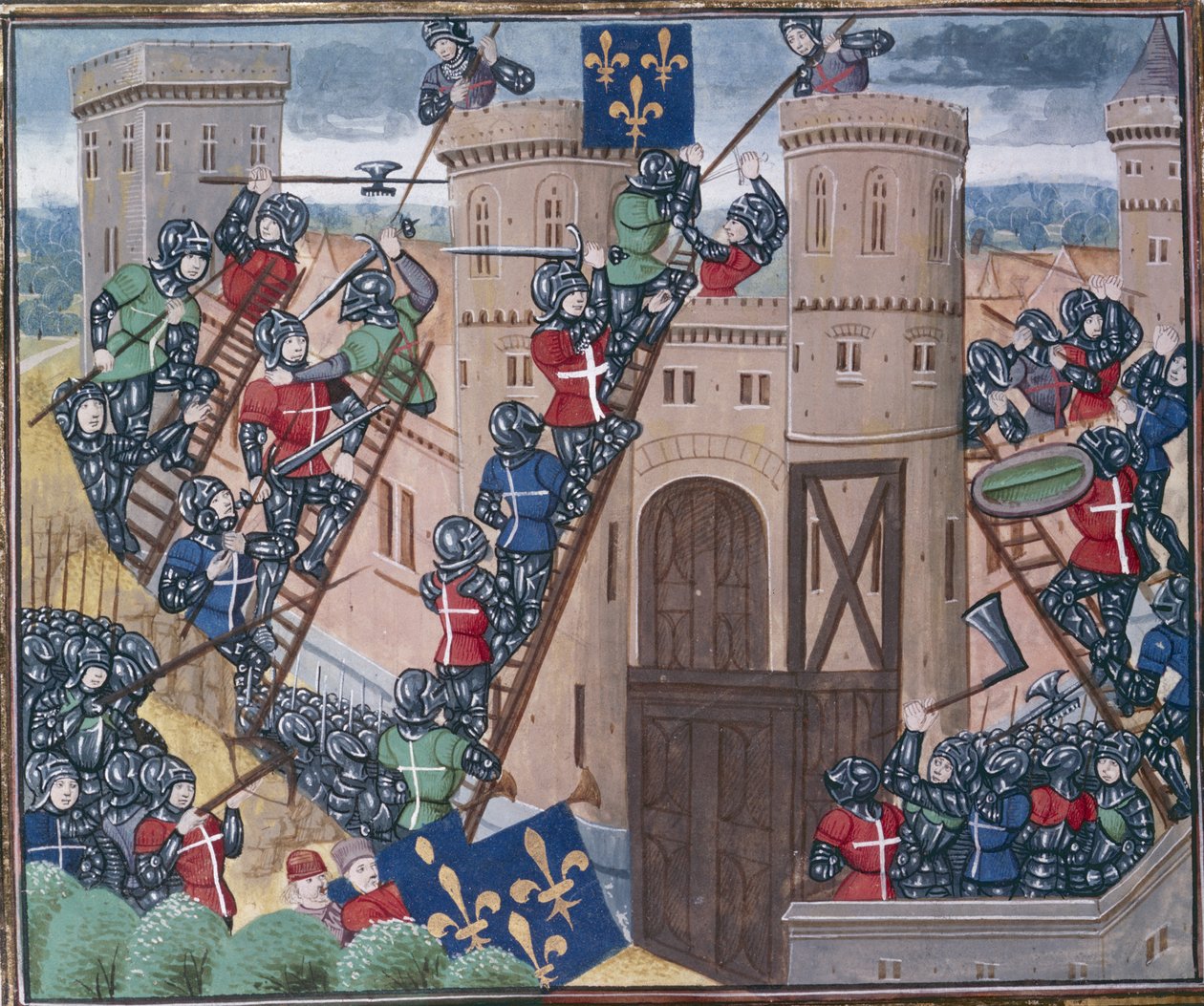 Skalowanie Pont Audemer autorstwa Unknown artist