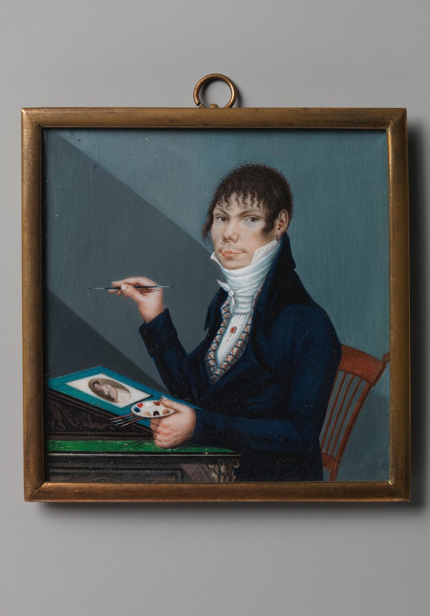 Autoportret, ca. 1800-1805. autorstwa Unknown Artist.