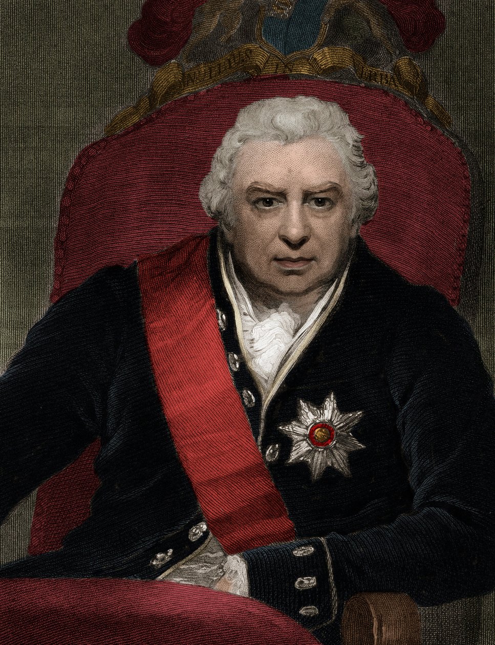 Sir Joseph Banks (1743-1820) - rycina - XIX wiek autorstwa Unknown artist