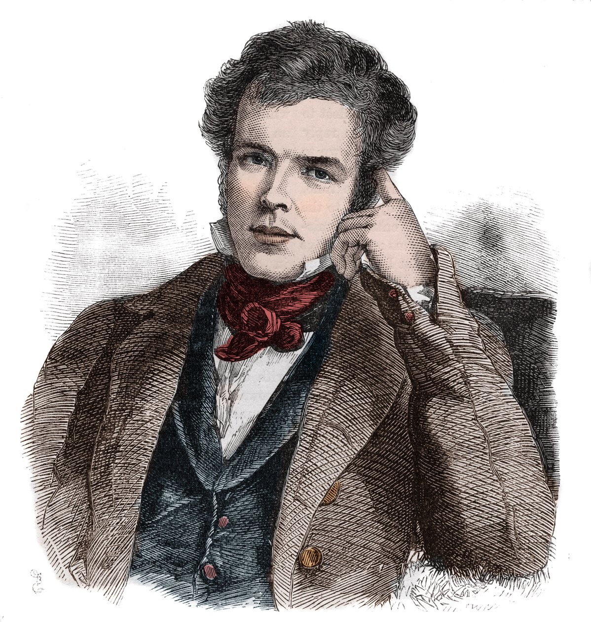 Sir William Webb Follett (1796-1845) angielski prawnik i polityk autorstwa Unknown artist