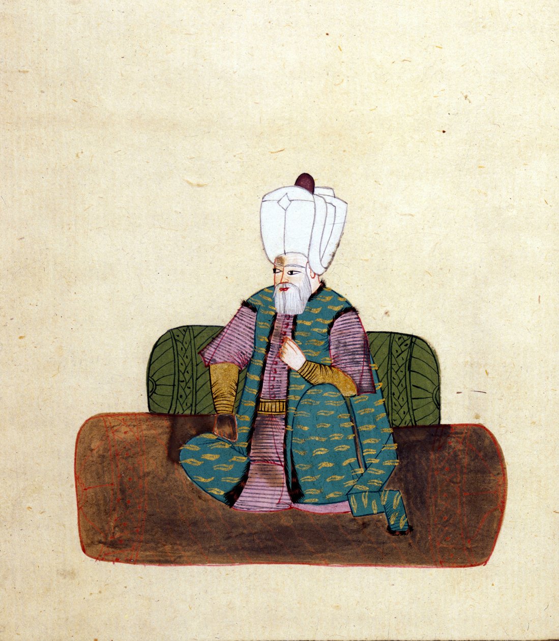 Soliman I Wspaniały (1494 lub 95-1566), sułtan osmański od 1520 - Museo Correr, Wenecja autorstwa Unknown artist