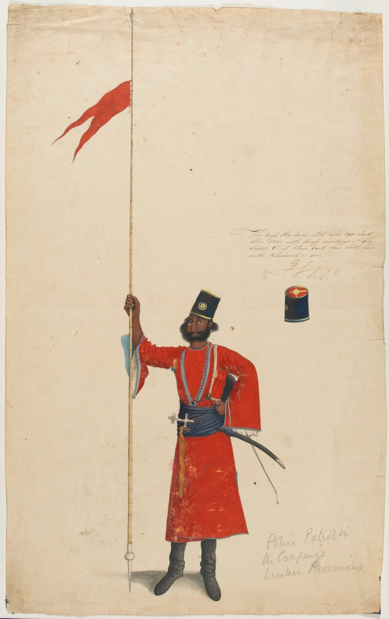 Sowar Kawalerii Rohilla autorstwa Unknown artist