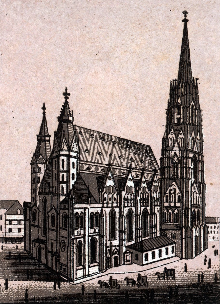 Katedra św. Szczepana (św. Szczepana lub św. Szczepana lub św. autorstwa Unknown artist
