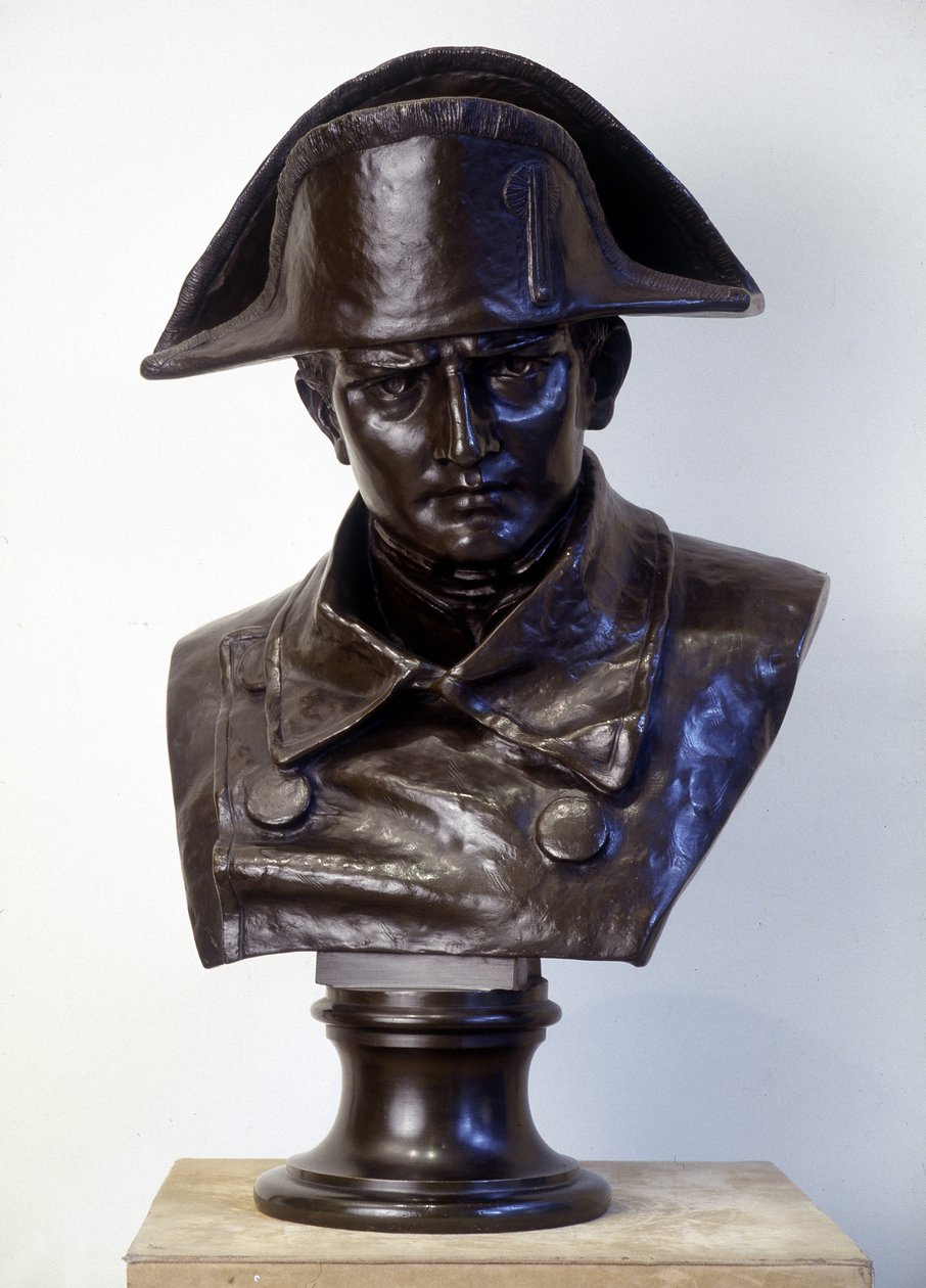 Posąg Napoleona I z brązu XIX w. autorstwa Unknown artist