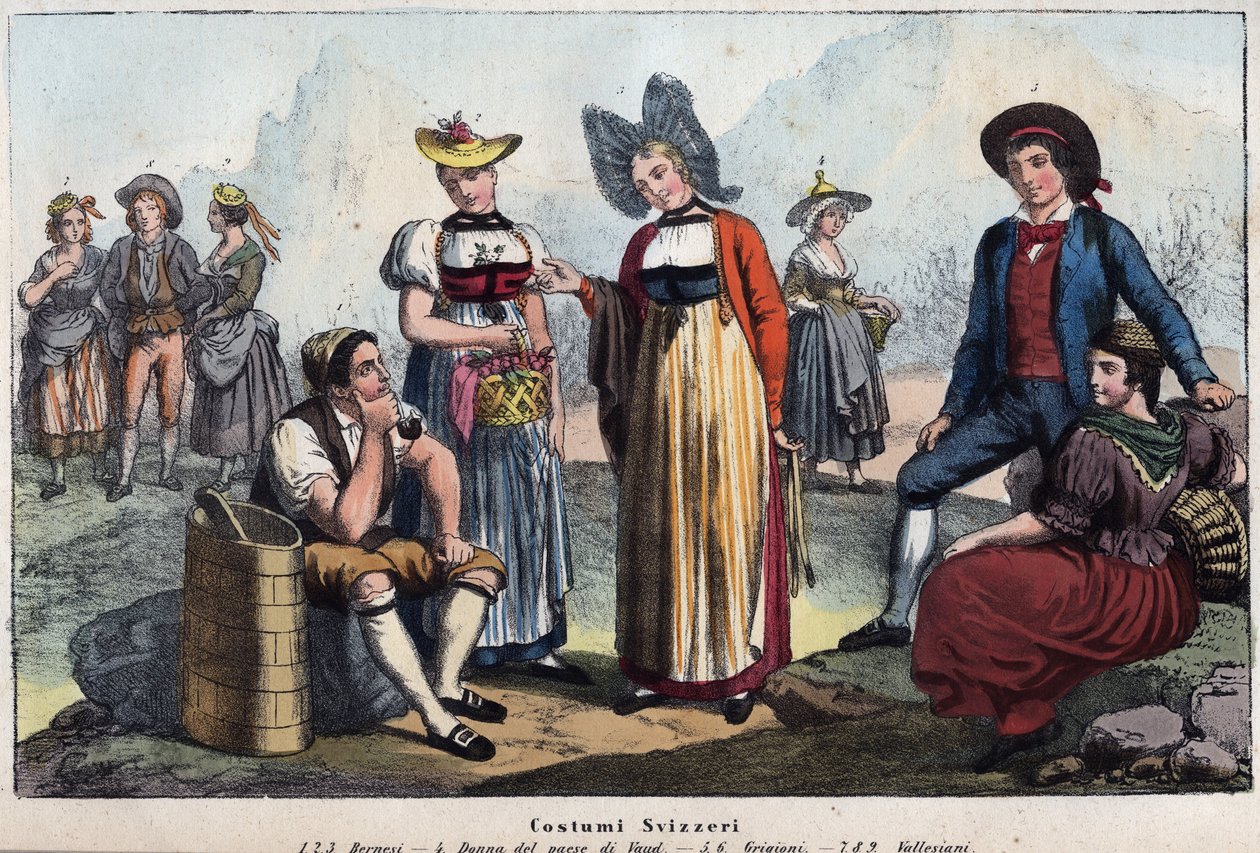 Stroje szwajcarskie autorstwa Unknown artist