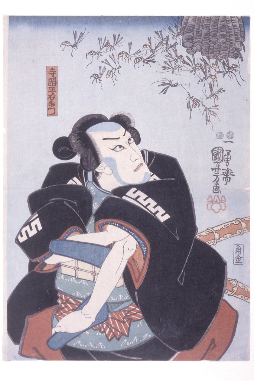 Teraoka Heiuemon (drzeworyt) autorstwa Unknown artist