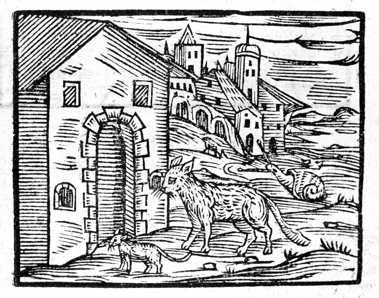Diabelskie zwierzęta – Francesco Guaccio Compendium Maleficarum Mediolan 1608 autorstwa Unknown artist