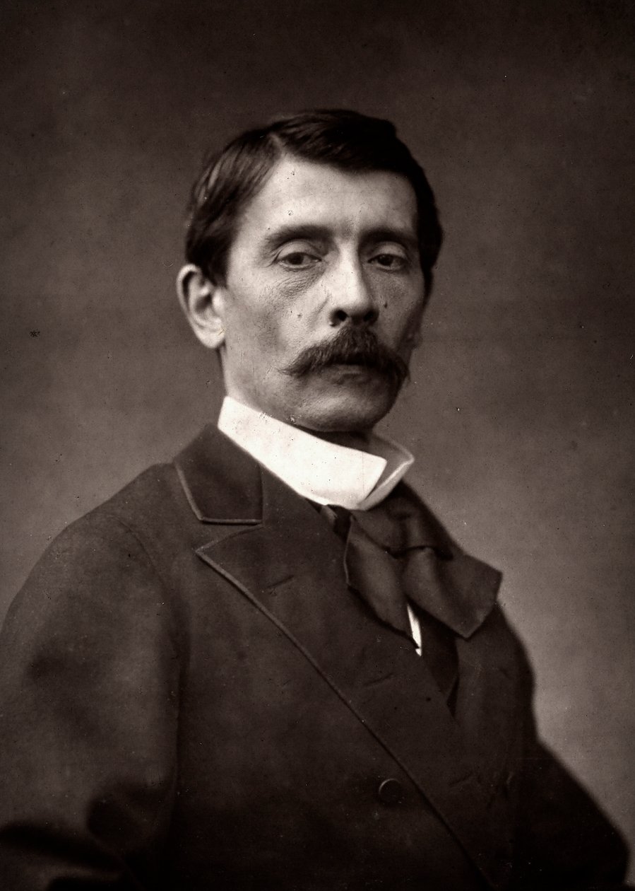 Artysta Pierre-Auguste Brunet-Hoard sfotografowany z okazji Salonu Paryskiego w 1881 r. autorstwa Unknown