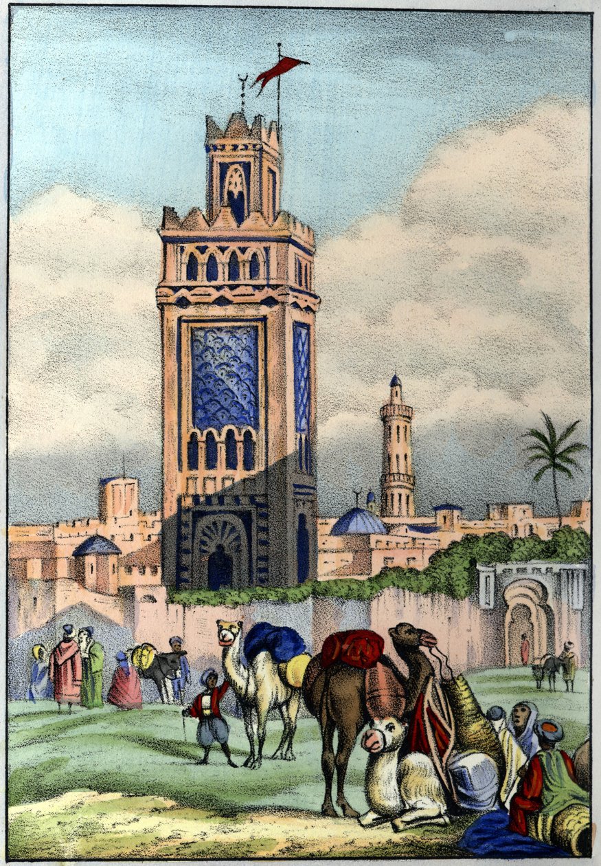 Miasto Oran w Algierii w 1840 r. w „L