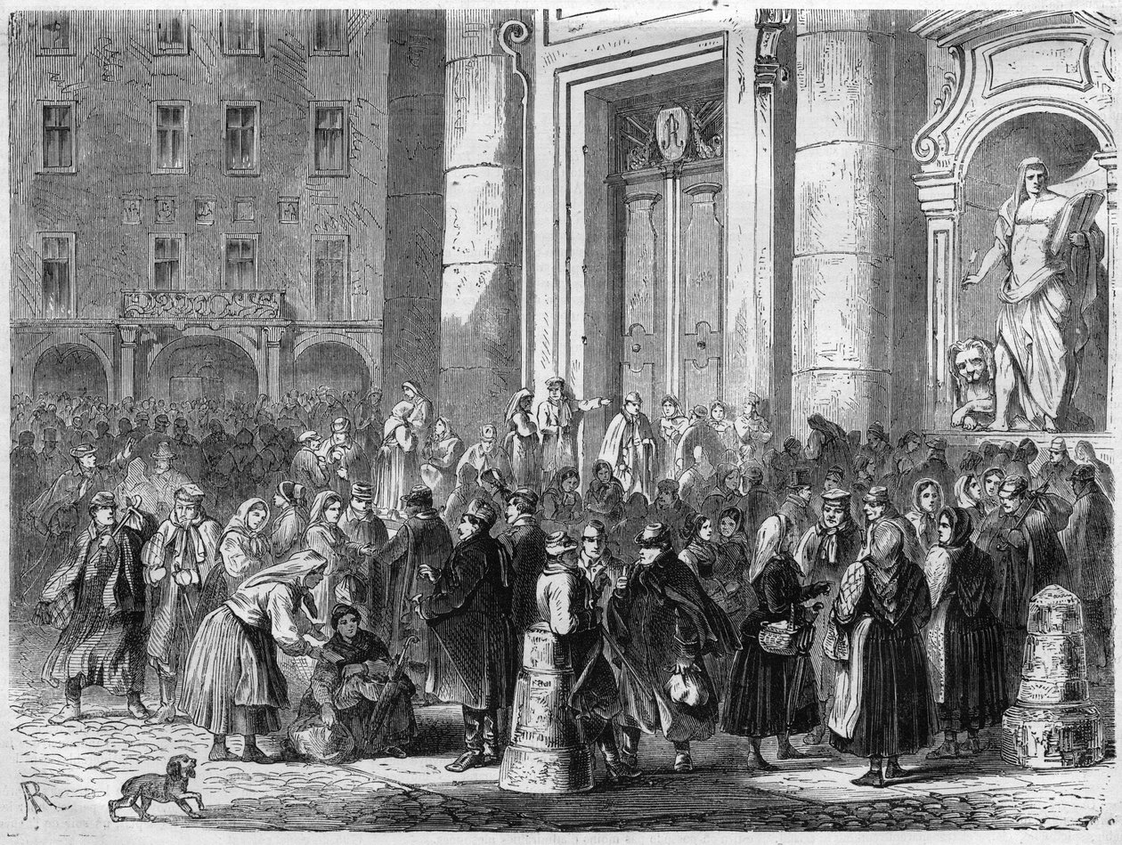 Targi krajowe w Dreźnie w Niemczech. Grawerowanie w „”Wspaniałym wszechświecie”” autorstwa Unknown artist