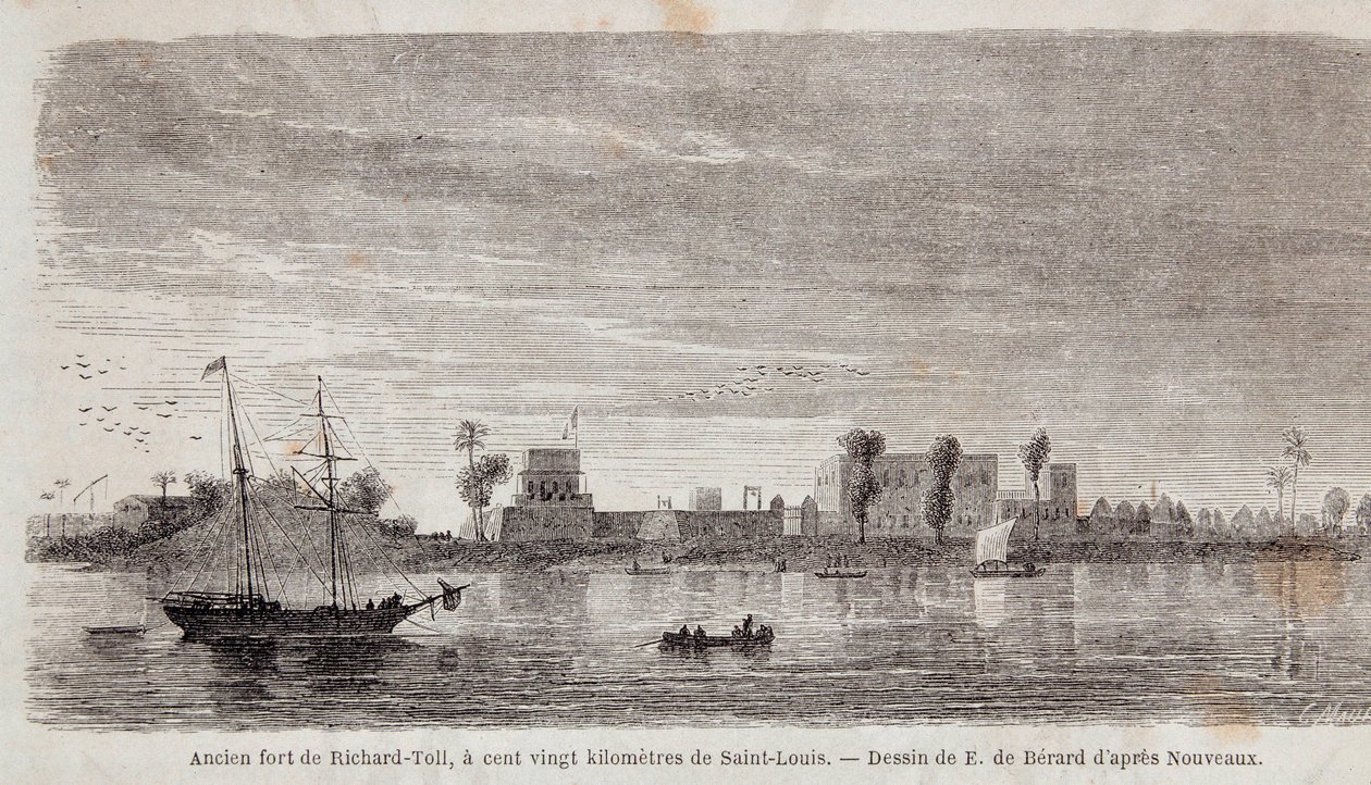 Dawny fort Richard-Toll autorstwa Unknown artist