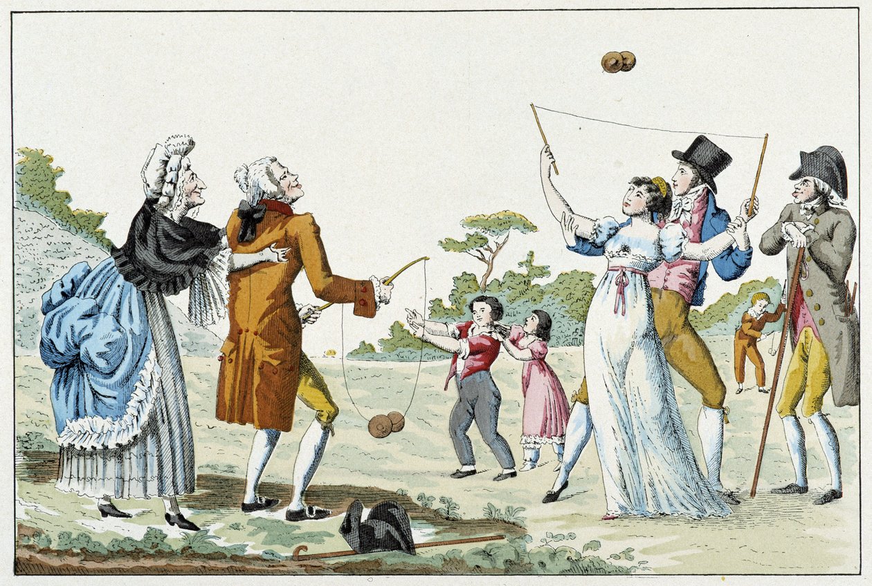 Gra w diabła (diabolo) autorstwa Unknown artist
