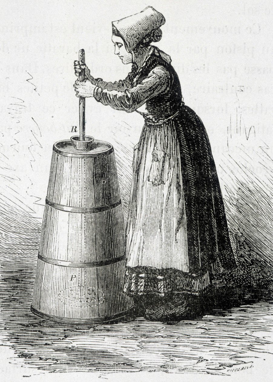 Baratka tłokowa - w „Cuda przemysłu” Louis Figuier autorstwa Unknown artist