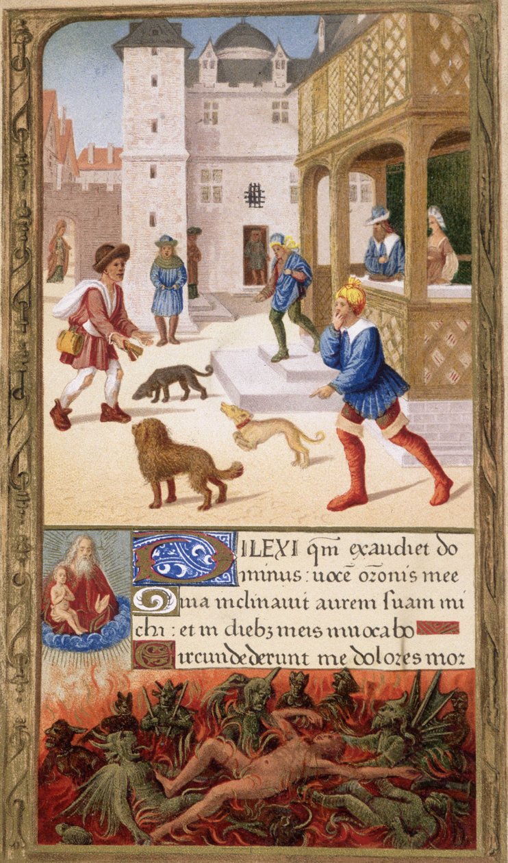 Zaraza, Francja XVI wiek autorstwa Unknown artist