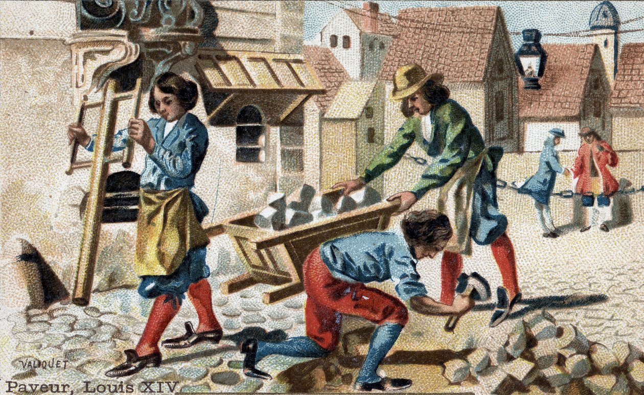 Zawód pasterzy na początku XVIII wieku. autorstwa Unknown artist