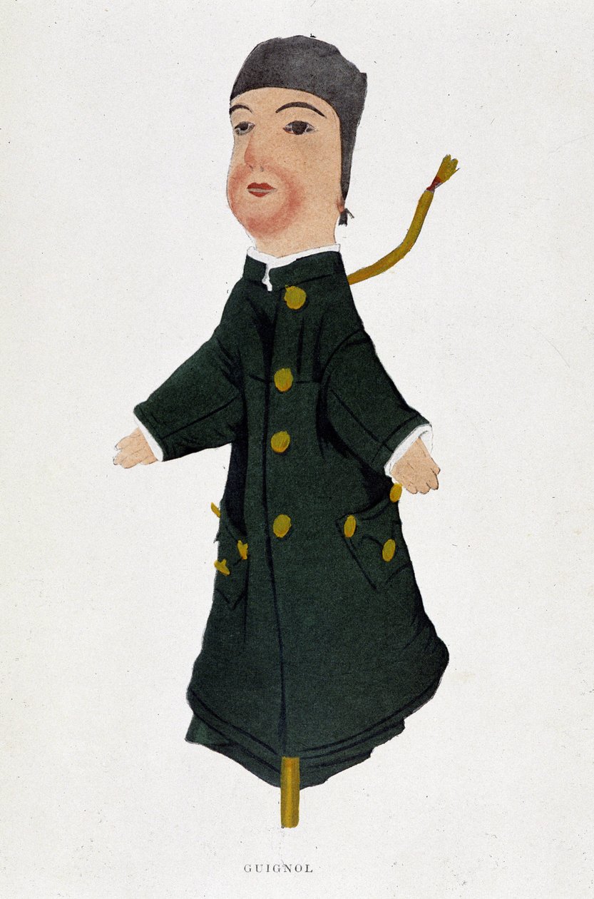 Marionetka Guignol autorstwa Unknown artist
