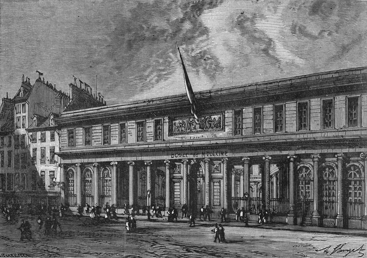 Szkoła medyczna w Paryżu utworzona w 1768 roku przez architekta Gouina. W „Albumie nauki””, Éditions Jouvet autorstwa Unknown artist