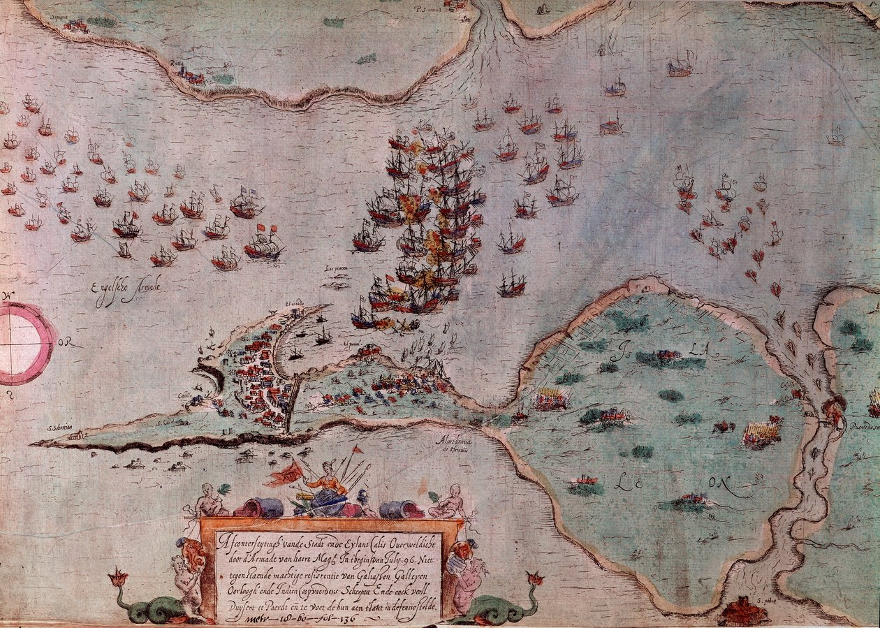 Oblężenie Maastricht przez Hiszpanów w lipcu 1596 Oblężenie Maastricht (lub Maestricht) w Holandii było epizodem wojny osiemdziesięcioletniej (osiemdziesięcioletniej lub 80-letniej) (bunt Holandii) (1568-1648) który widział wzrost północnej autorstwa Unknown artist