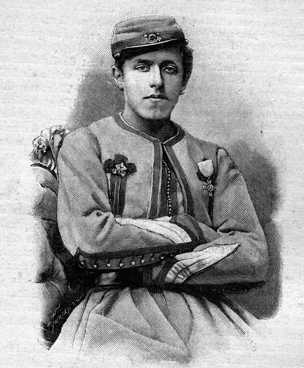 Theodore Wibaux, Papieski Żuaw i Jezuita (1849 - 1882). autorstwa Unknown artist