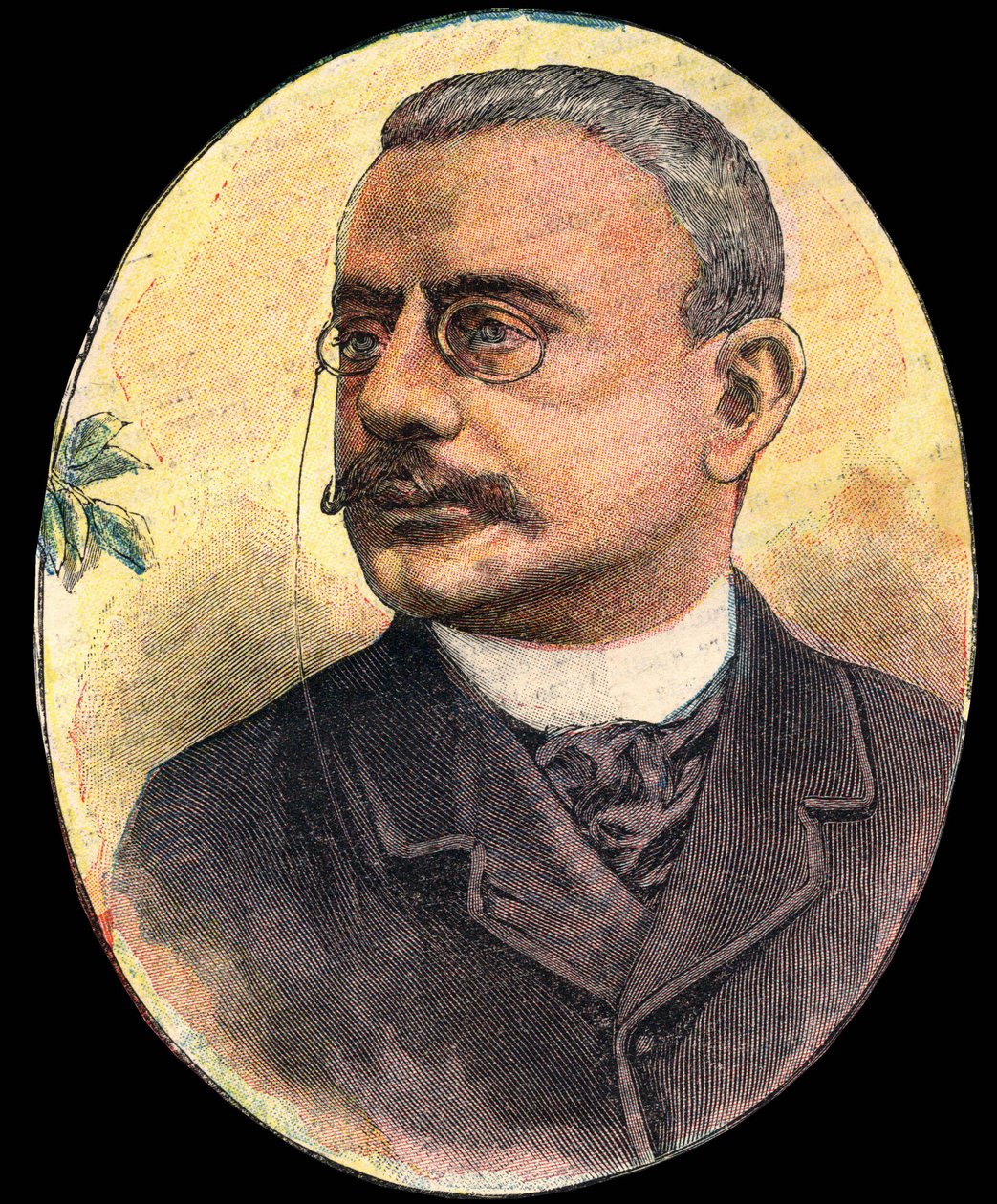 Theophile Delcassé, minister spraw zagranicznych od 1898 do 1905. autorstwa Unknown artist