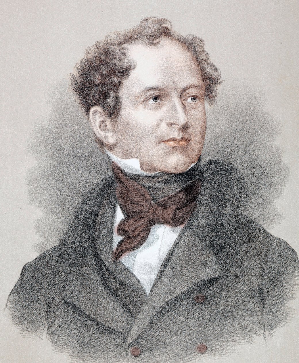 Thomas Moore (lub Thomas More) (1779-1852), irlandzki poeta. autorstwa Unknown artist