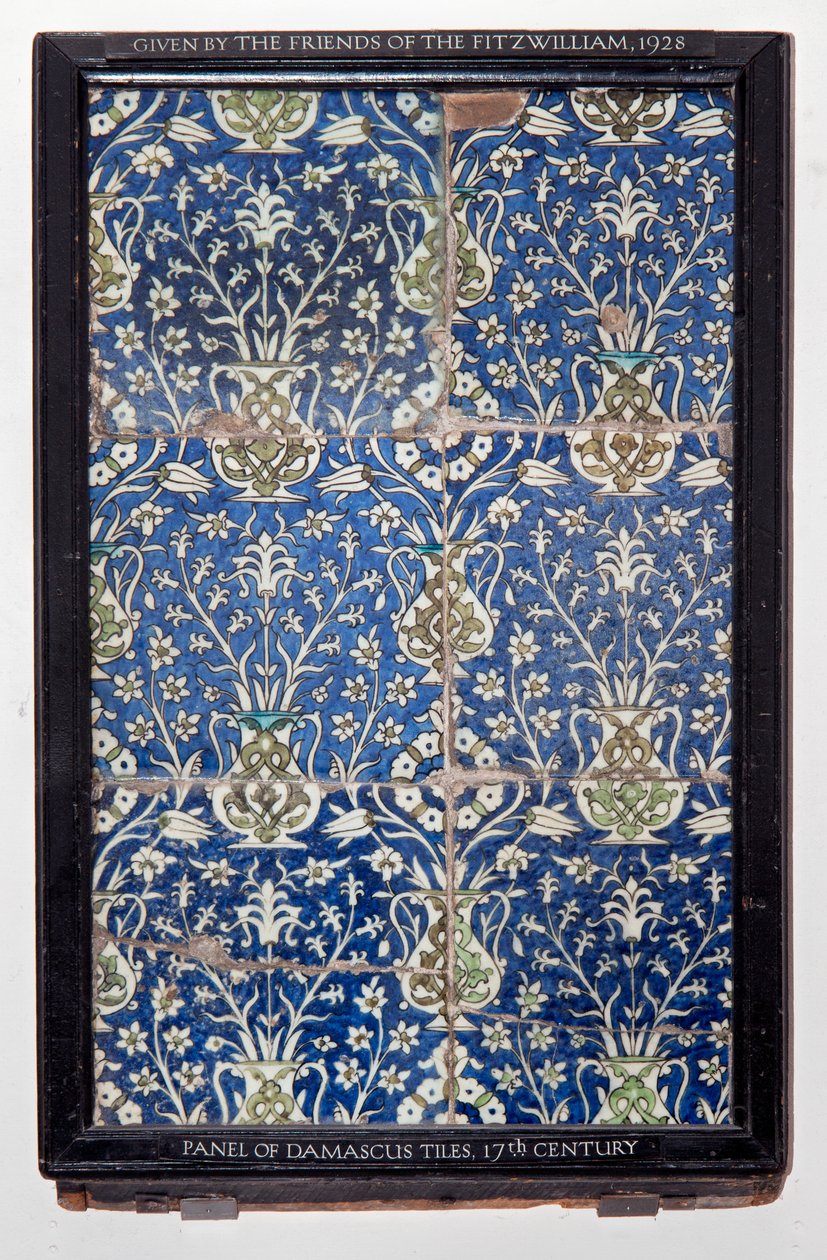 Panel z płytek ceramicznych, ok. 1550-1699 autorstwa Unknown artist