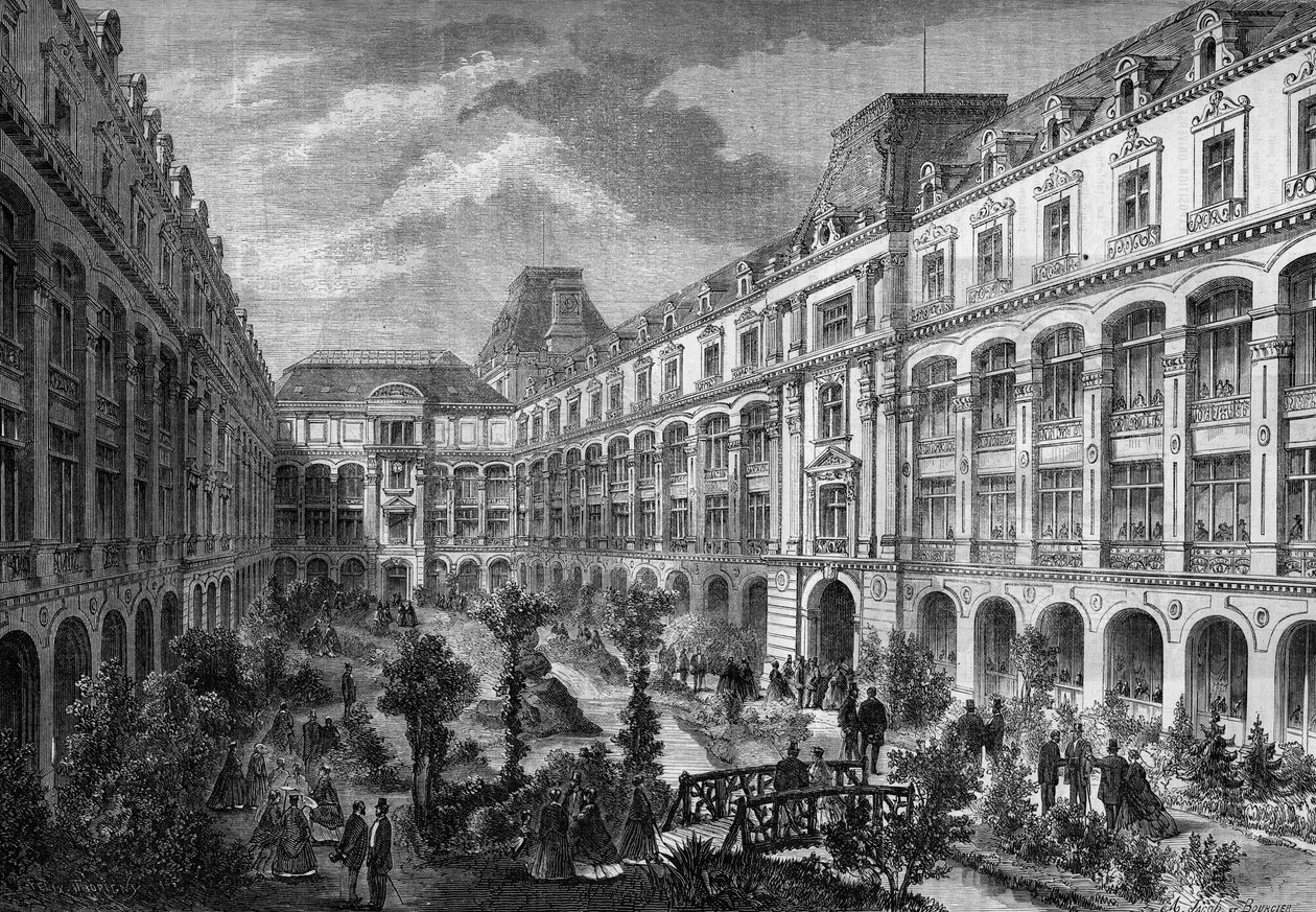 Przemiany Paryża w okresie II Cesarstwa, Paryż Haussmann: Place du Chateau d