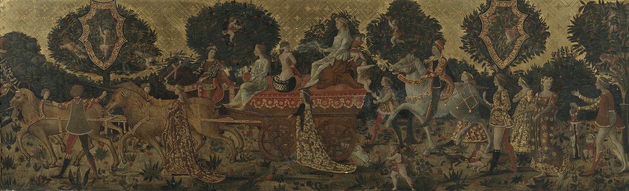 Triumf Czystości, fałszerstwo na wzór XV-wiecznych Włoch (Florencja) autorstwa Unknown artist