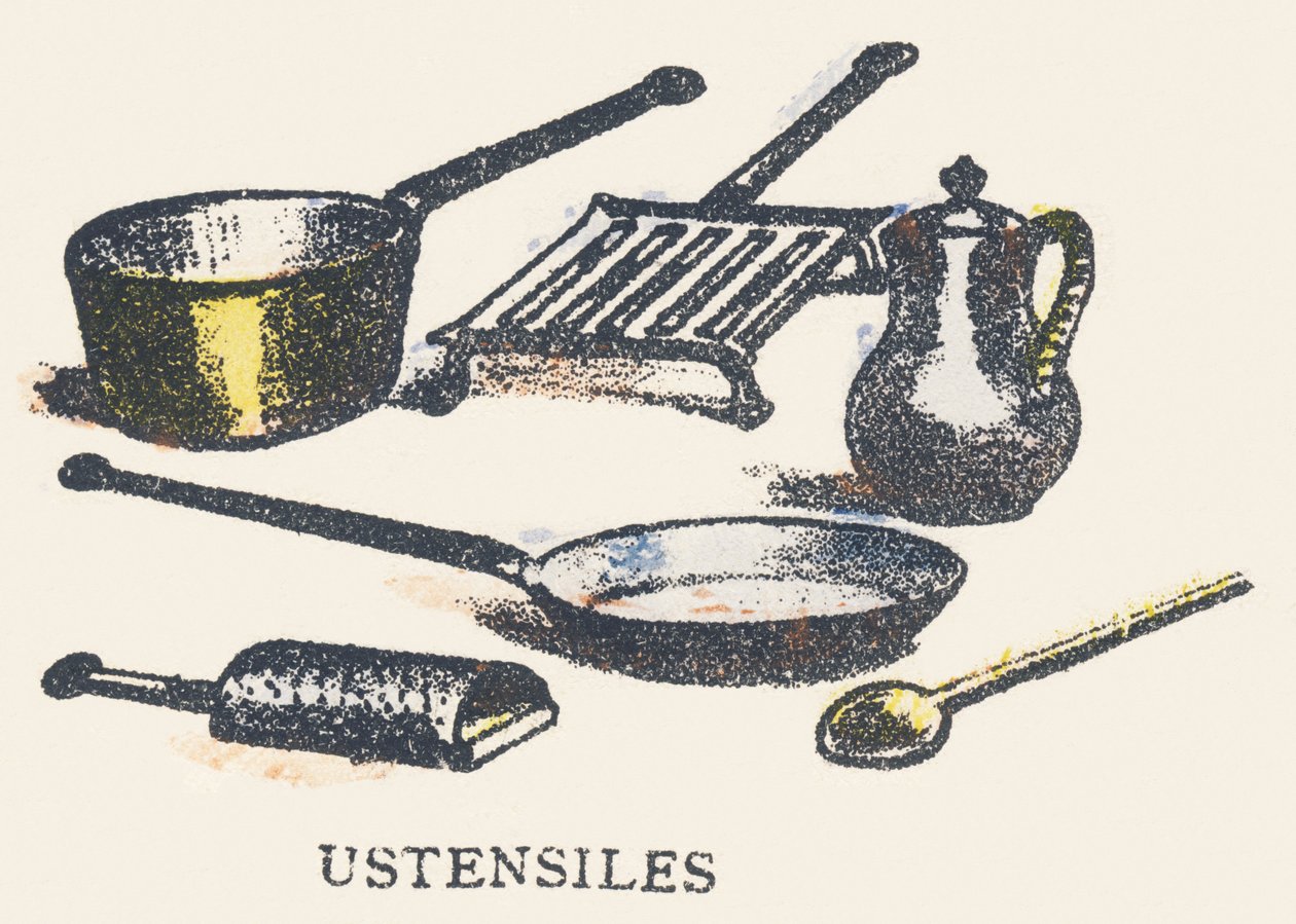 U: naczynia autorstwa Unknown artist