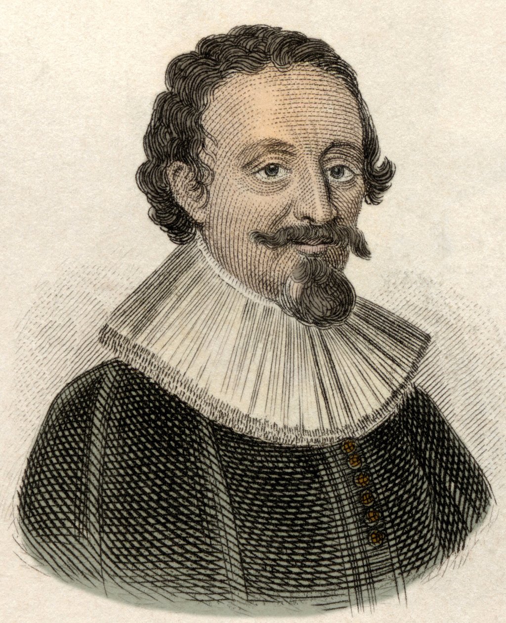 Ugo Grotius (1583-1645) (Huig de Groot), holenderski prawnik i dyplomata. autorstwa Unknown artist
