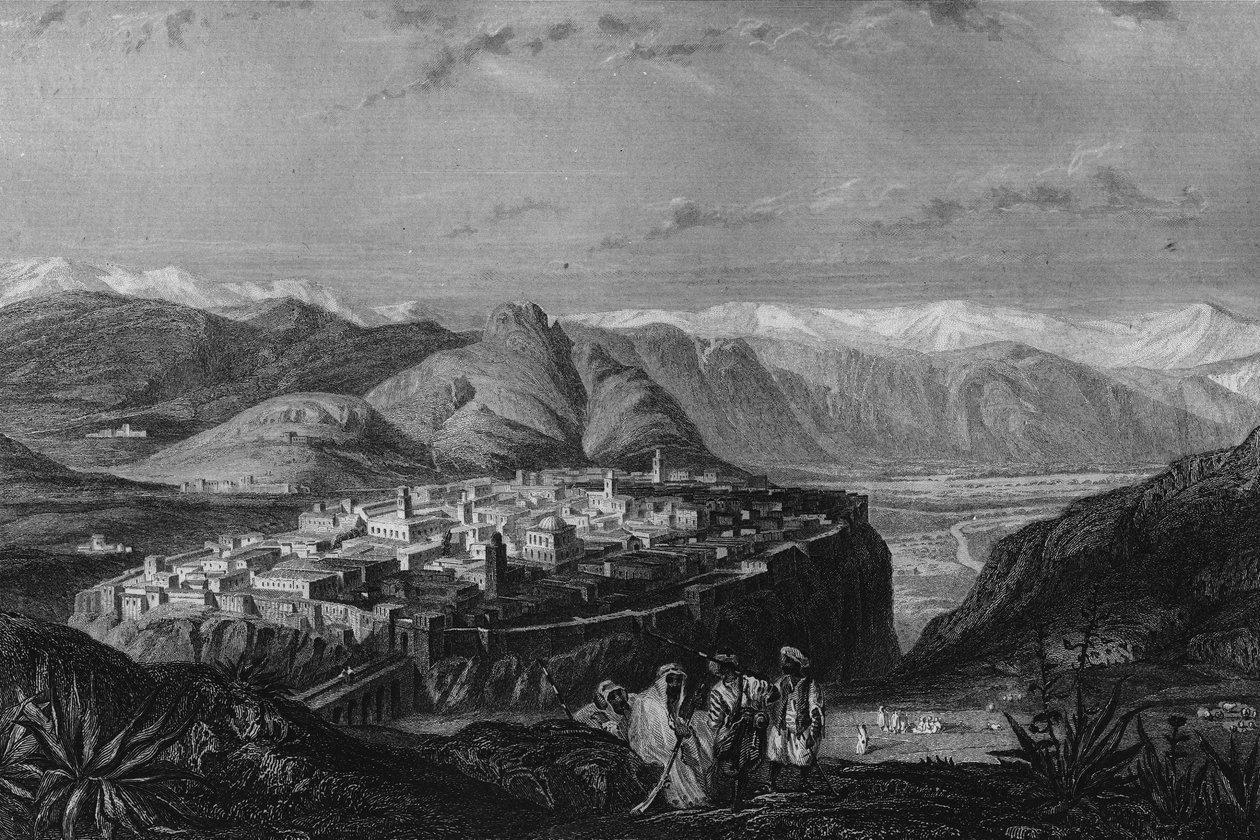 Widok Konstantyna w XIX wieku, w „L