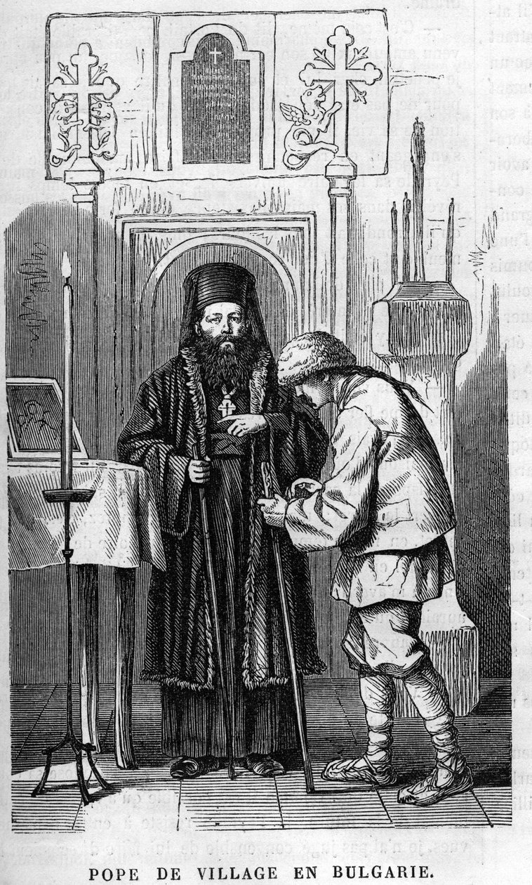 Wieś Papież w Bułgarii autorstwa Unknown artist