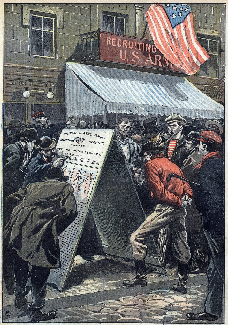 Wojna Hiszpania - Stany Zjednoczone (USA) autorstwa Unknown artist