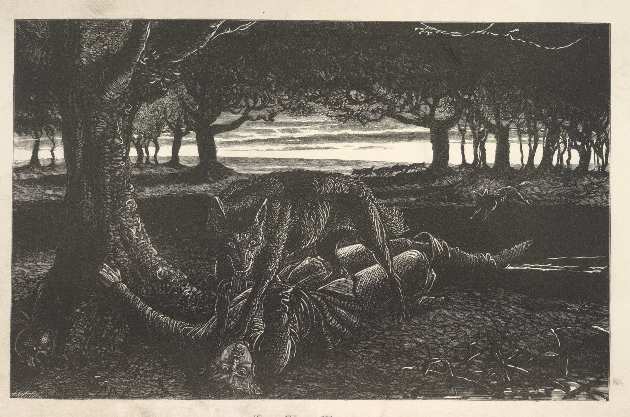 Wilkołak autorstwa Unknown artist