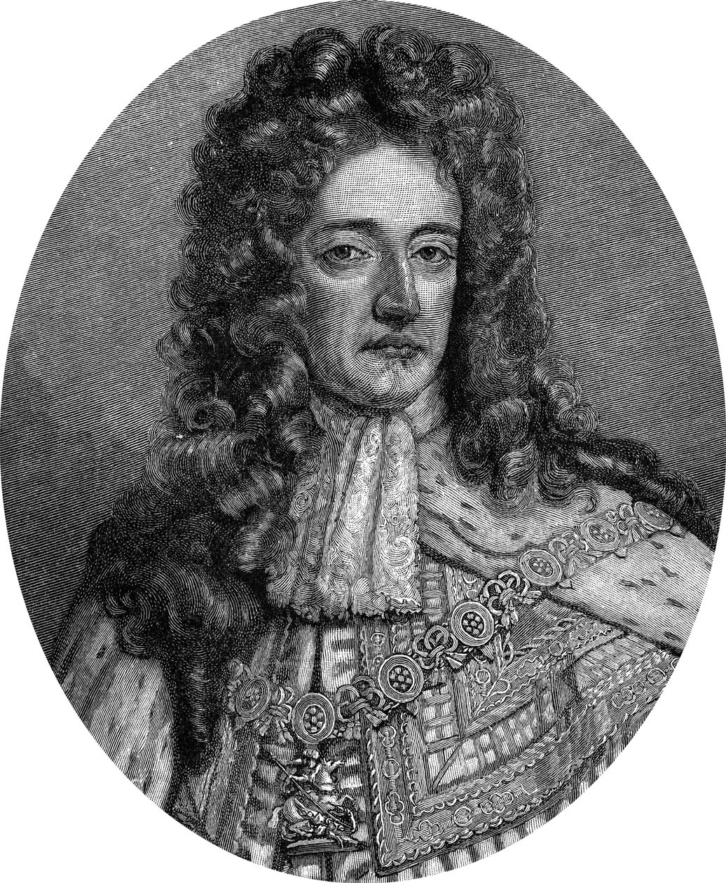 Wilhelm III z Anglii (grawerowanie) autorstwa Unknown artist