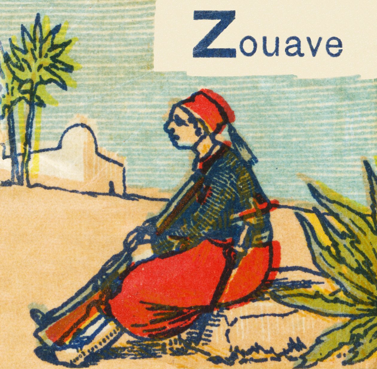 Z jak Zouave autorstwa Unknown artist